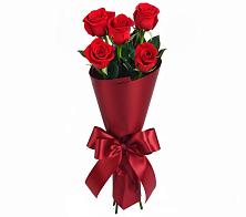 Букет 5 Красных роз Эдлесс Лав в Вербилках