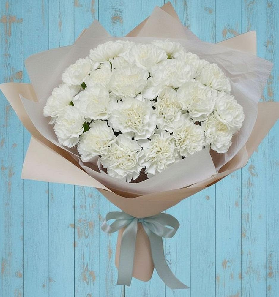 Букет цветов из: Гвоздики в Вербилках