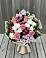 Букет цветов из: Альстромерии, Гвоздики, Розы и Хризантемы в Вербилках