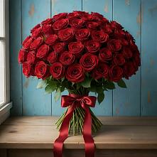 Букет Красные розы Блэк Меджик в Вербилках