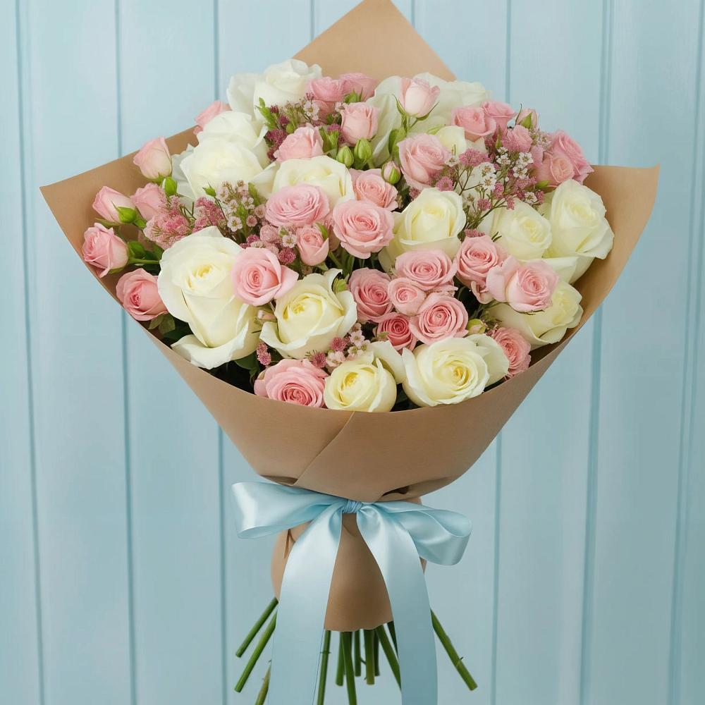 Букет цветов из: Розы в Вербилках