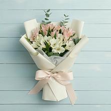 Букет цветов из:  Альстромерии #REPLACE_PRED# Вербилках