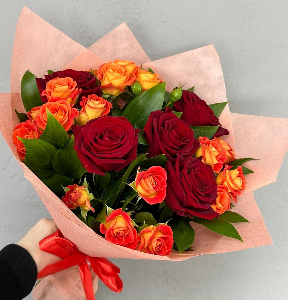 Букет Любовь и восторг в Вербилках