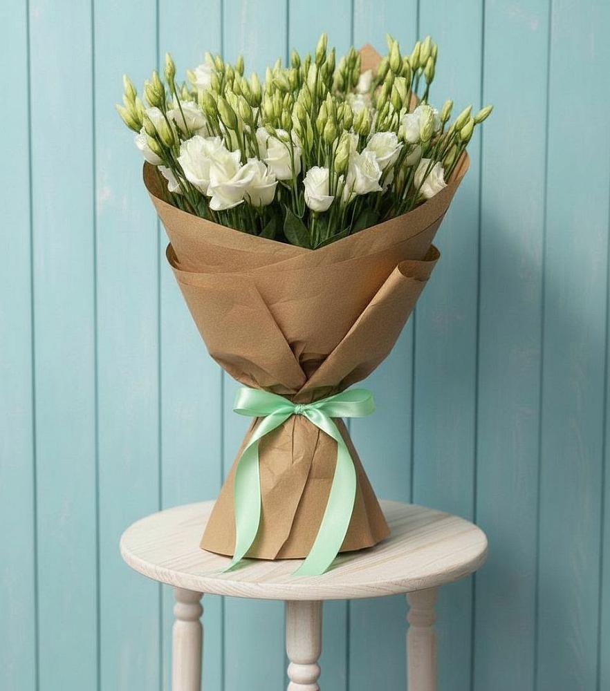 Букет цветов из: Лизиантусы в Вербилках