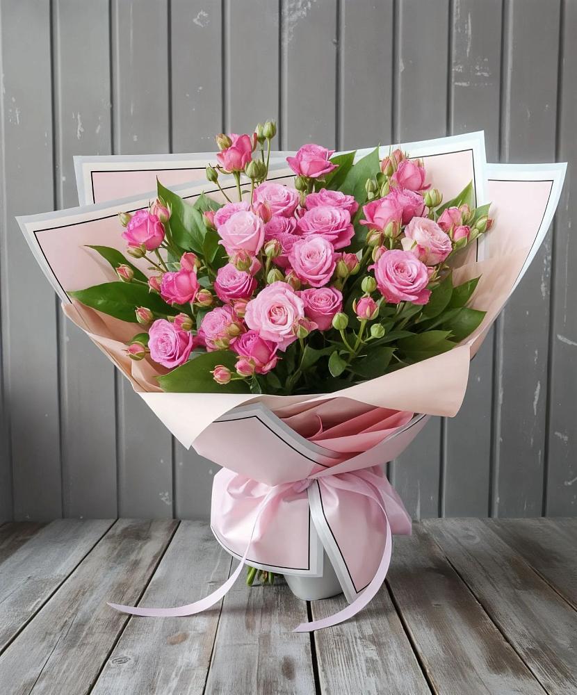 Букет Розовый кустик в Вербилках