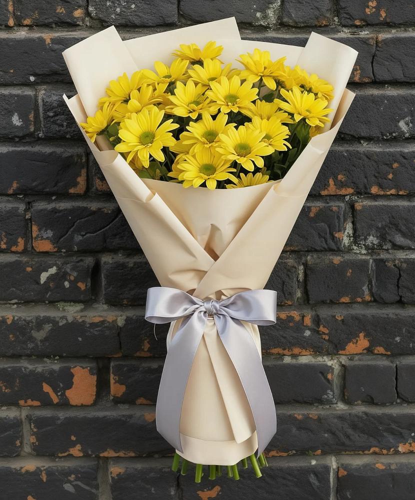 Букет цветов из: Хризантемы в Вербилках