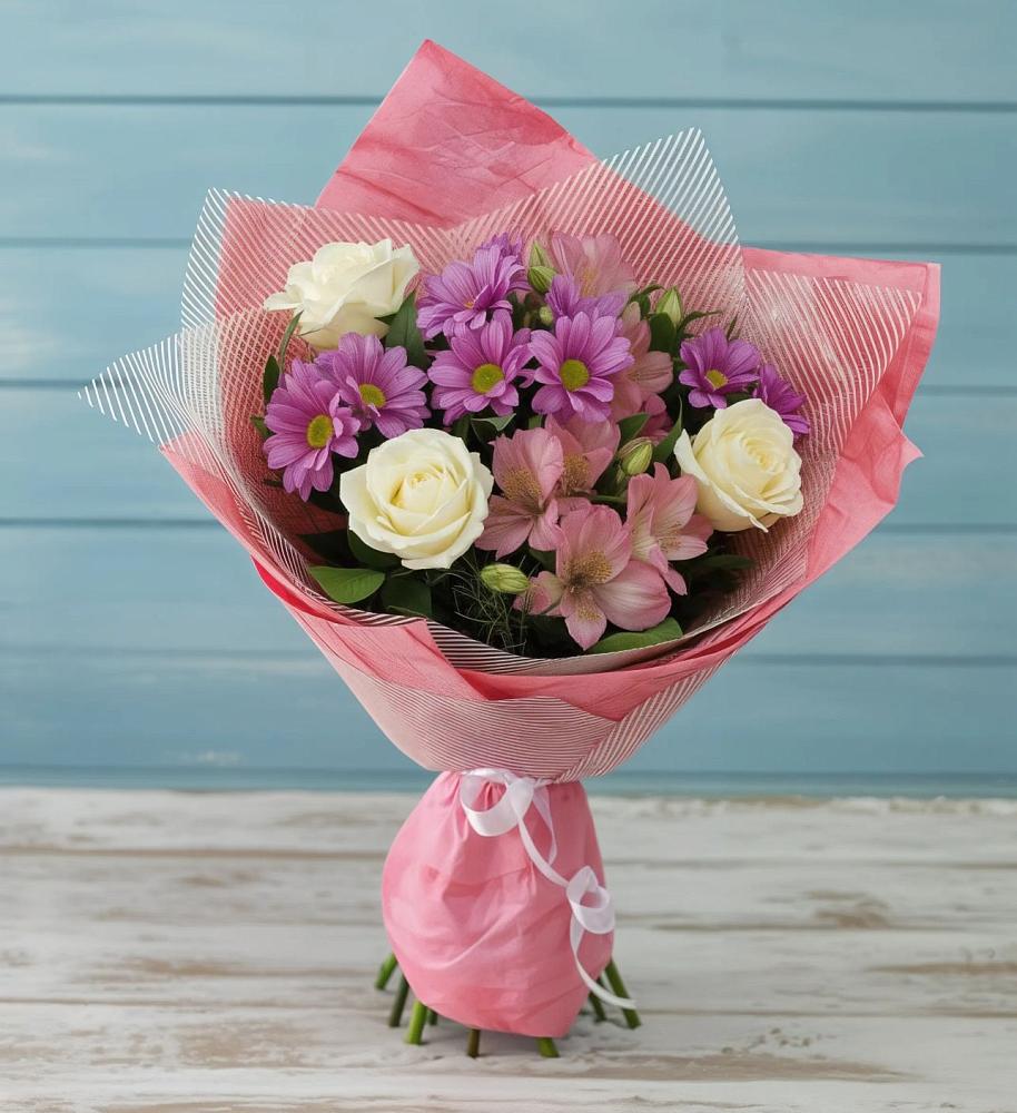 Букет цветов из: Герберы в Вербилках