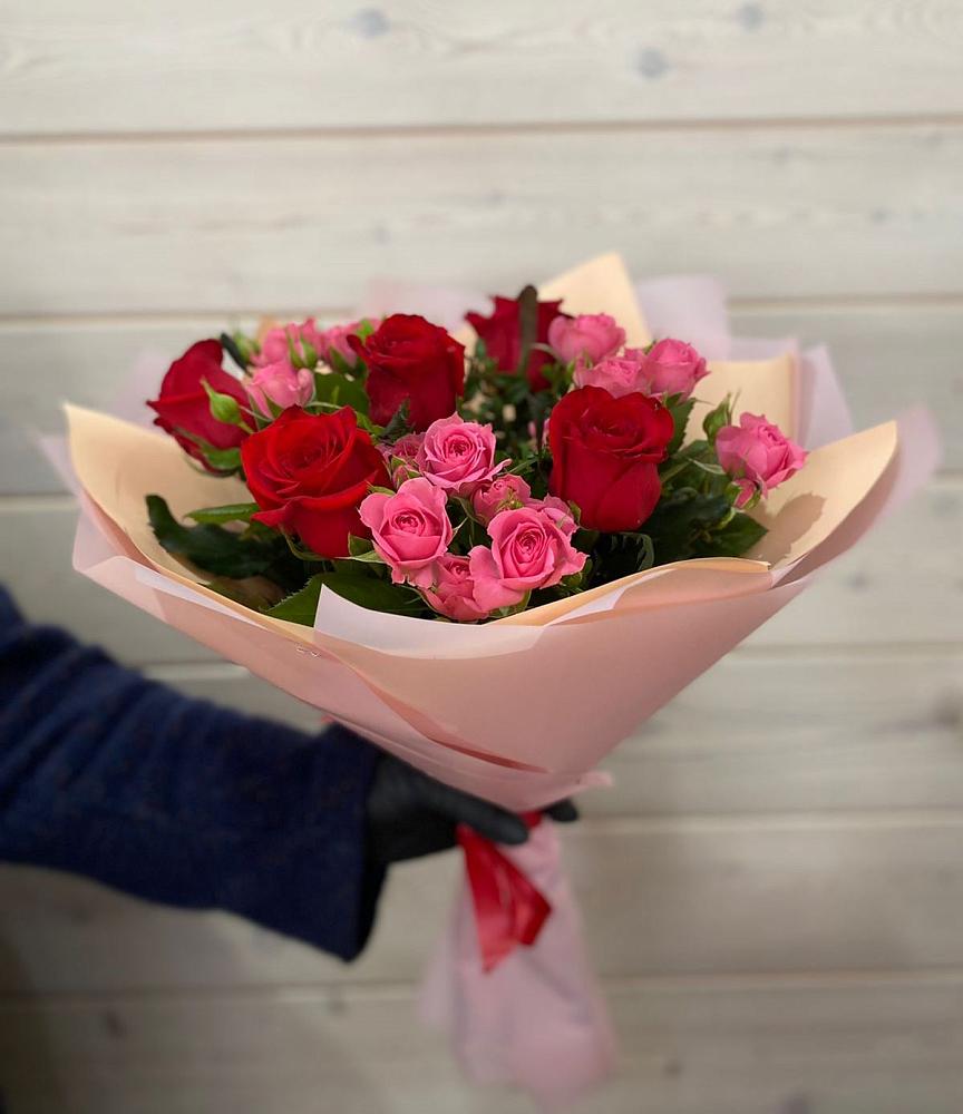 Букет цветов из: Розы в Вербилках