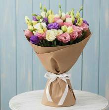 Букет цветов из:  Лизиантусы в Вербилках